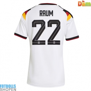 Billiga Tyskland David Raum #22 Hemmatröja Dam VM 2026 Kortärmad